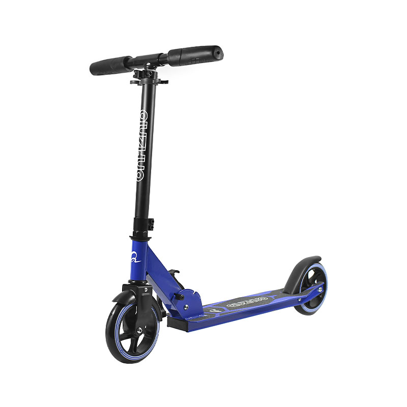 

Cамокат Scooter PD2013A Blue двухколесный подростковый складной большой