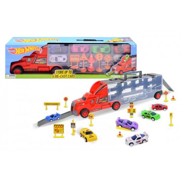 

Игровой набор Трейлер с машинками Hot Wheels 8820 Toys Factory