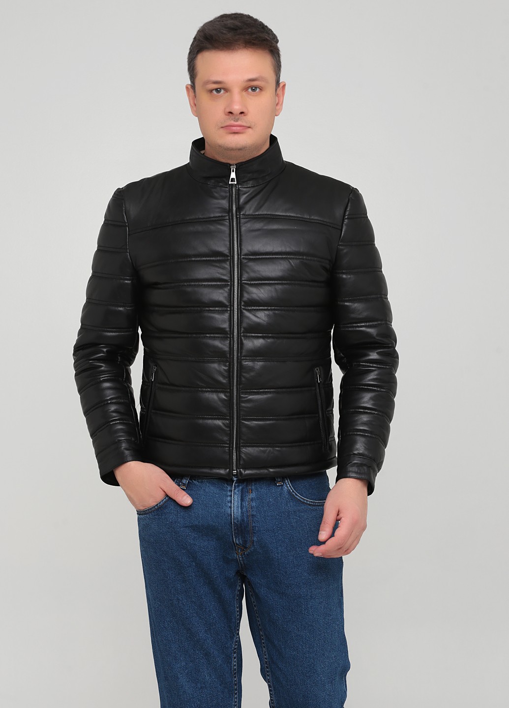 

Зимняя куртка кожаный Leather Factory черный, Зимняя куртка кожаный Leather Factory черный M