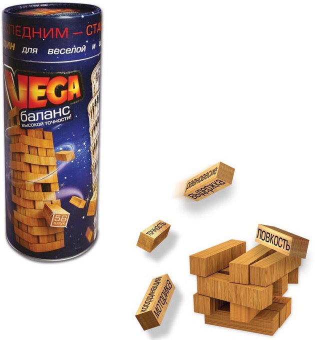 

Настольная игра Danko Toys Дженга Вега Баланс (DTVG-01U)