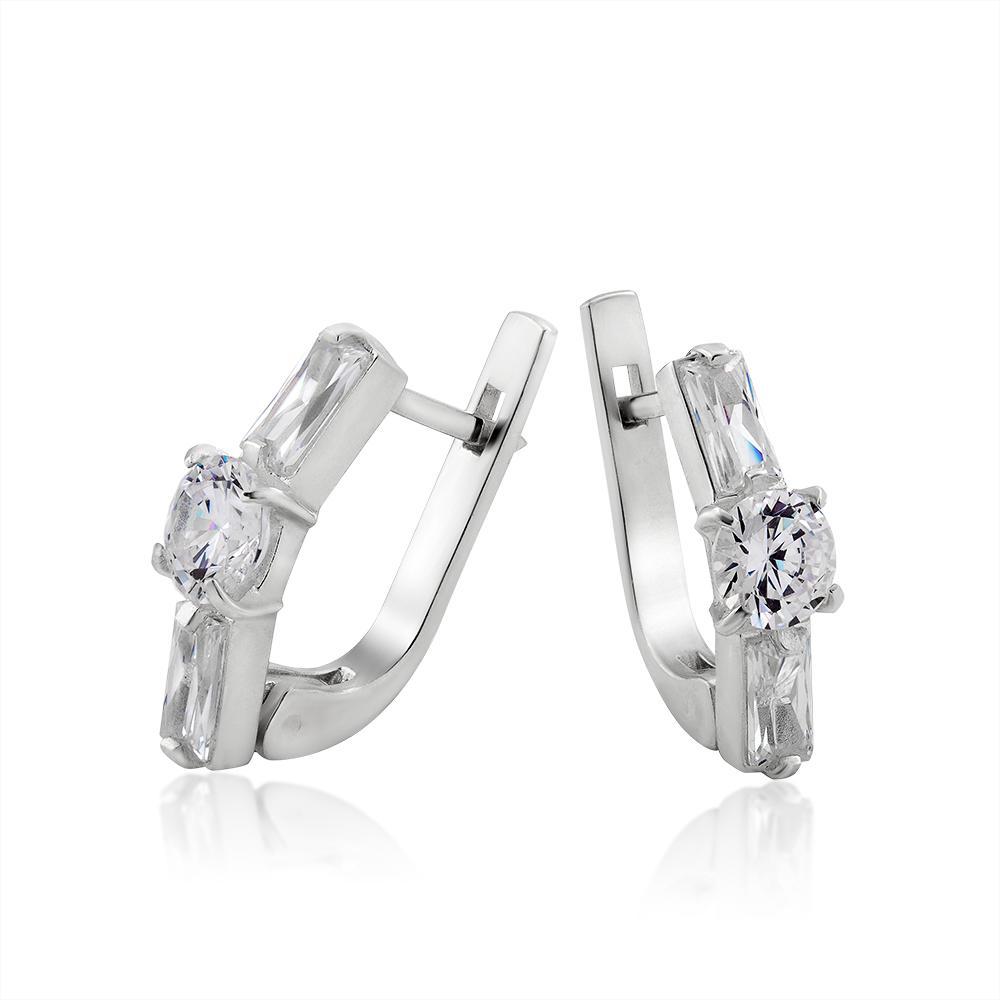

Серьги из серебра Юрьев 376 с