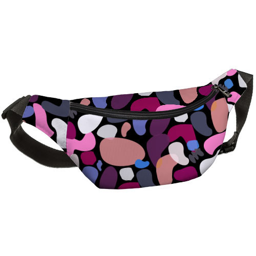 

Сумка бананка BUMBAG Цветной камуфляж Presentville 27х16 см 000174106