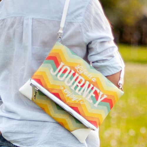 

Сумка на плечо женская Pretty Life is a journey Presentville 26х39 см 000171189