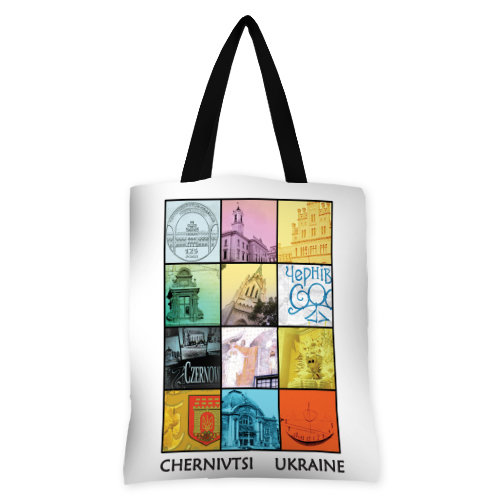 

Сумка женская тканевая Original Chernivtsi Ukraine Presentville 40x45 см 000173458