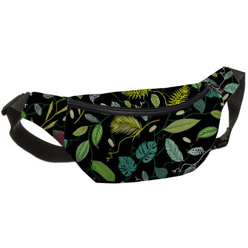 

Сумка бананка BUMBAG Листья Presentville 27х16 см 000174108