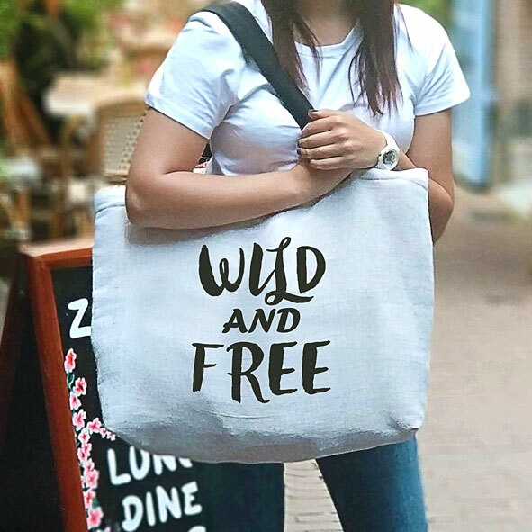 

Пляжная сумка Beach Wild and free Presentville 54х40х12 см 000172004