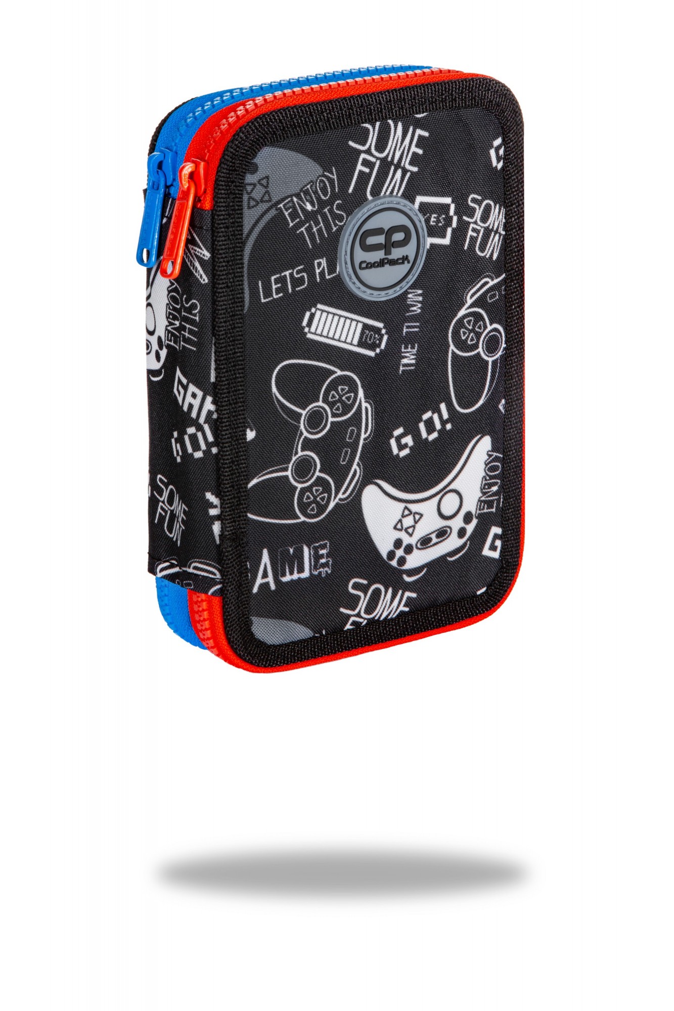 

Пенал Coolpack Jumper 2 35 предметов 2 отделения GAME OVER (D066326)