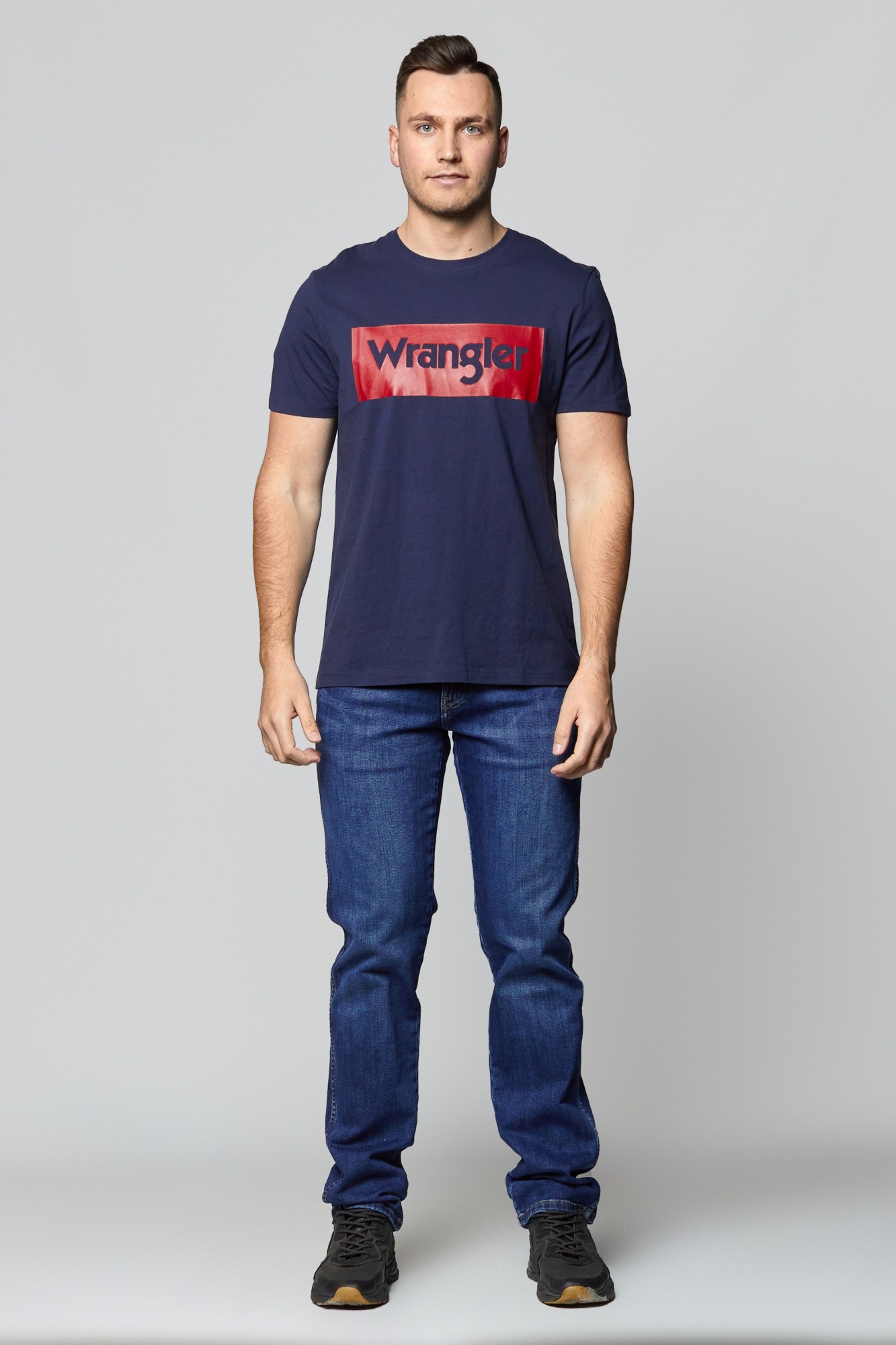 

Футболка Wrangler Logo Tee Regular Fit Синий -00, Футболка Wrangler Logo Tee Regular Fit Синий M-00