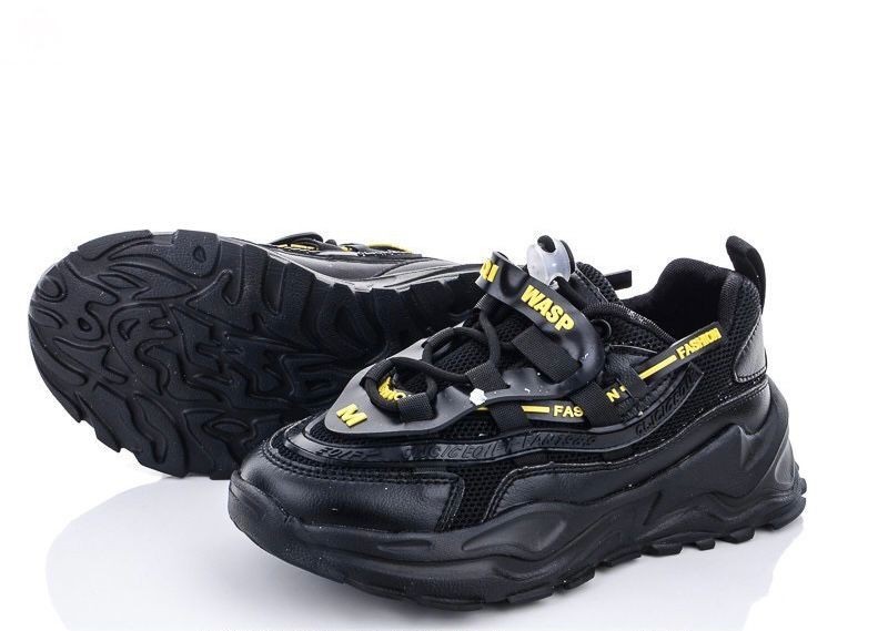 

Кроссовки Kimboo для девочки BL04 34 21 см черные