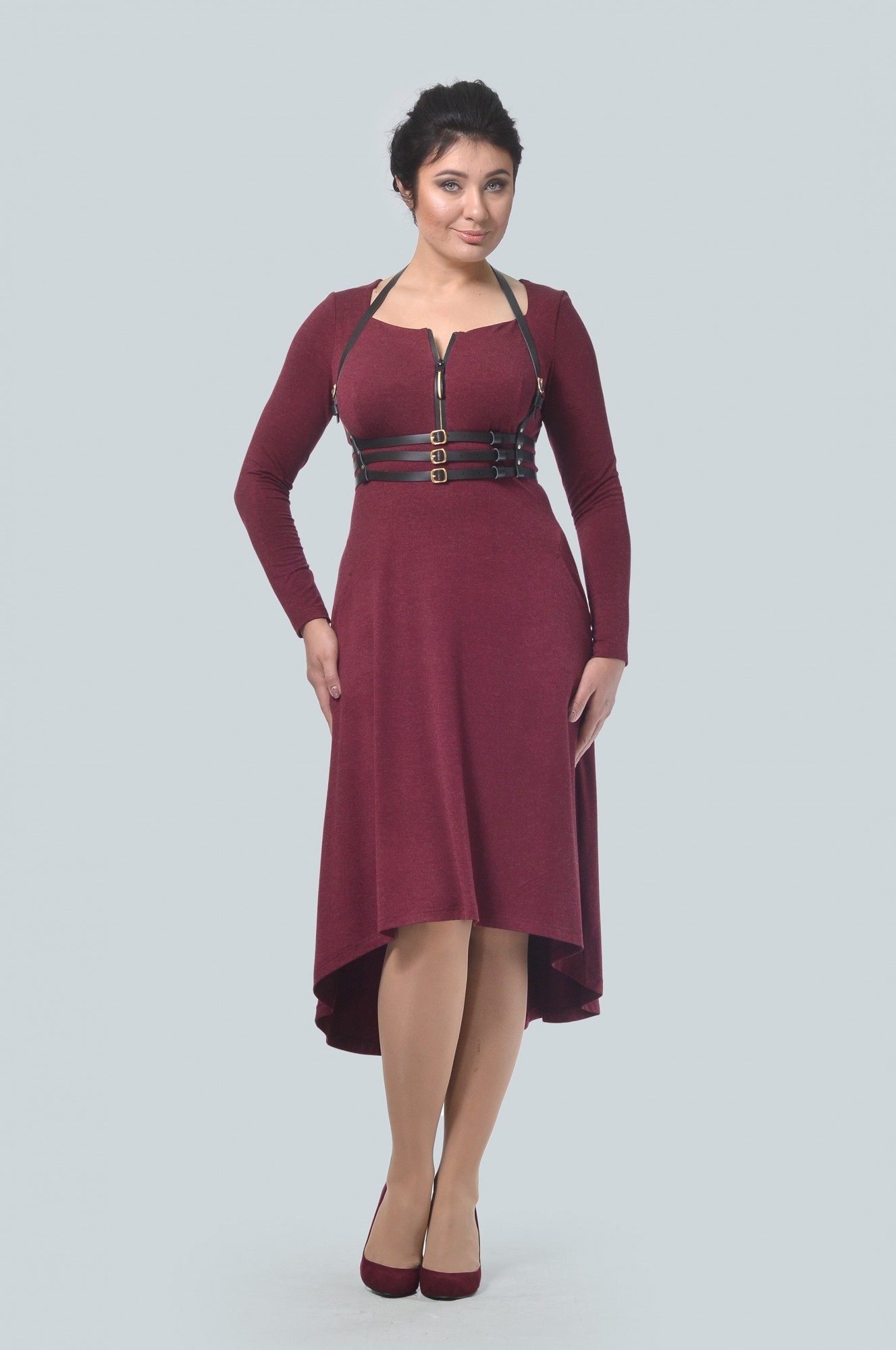 

Женские платье Alika Kruss, Тета 2 бордовый XL