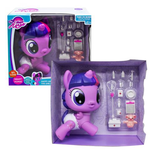 

Пони "My happy pony" с набором доктора, фиолетовый