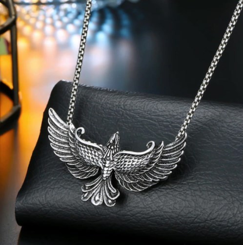 

Кулон подвеска Орел без бренда серебро JEW-193