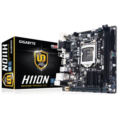 

Материнская плата Gigabyte GA-H110N s1151 mATX (GA-H110N) Over-Stock