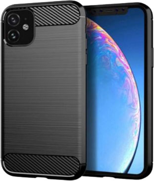 

Панель Drobak Armor TPU Case для Apple iPhone 12/12 Pro Black