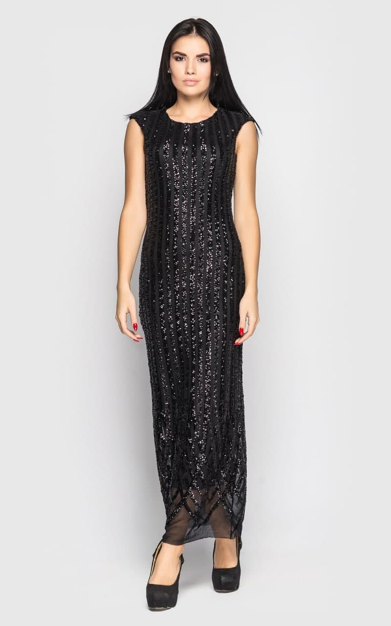 

Fashions • Черное длинное платье Cora Fashions  черный (4071, Fashions • Черное длинное платье Cora Fashions S черный (4071)