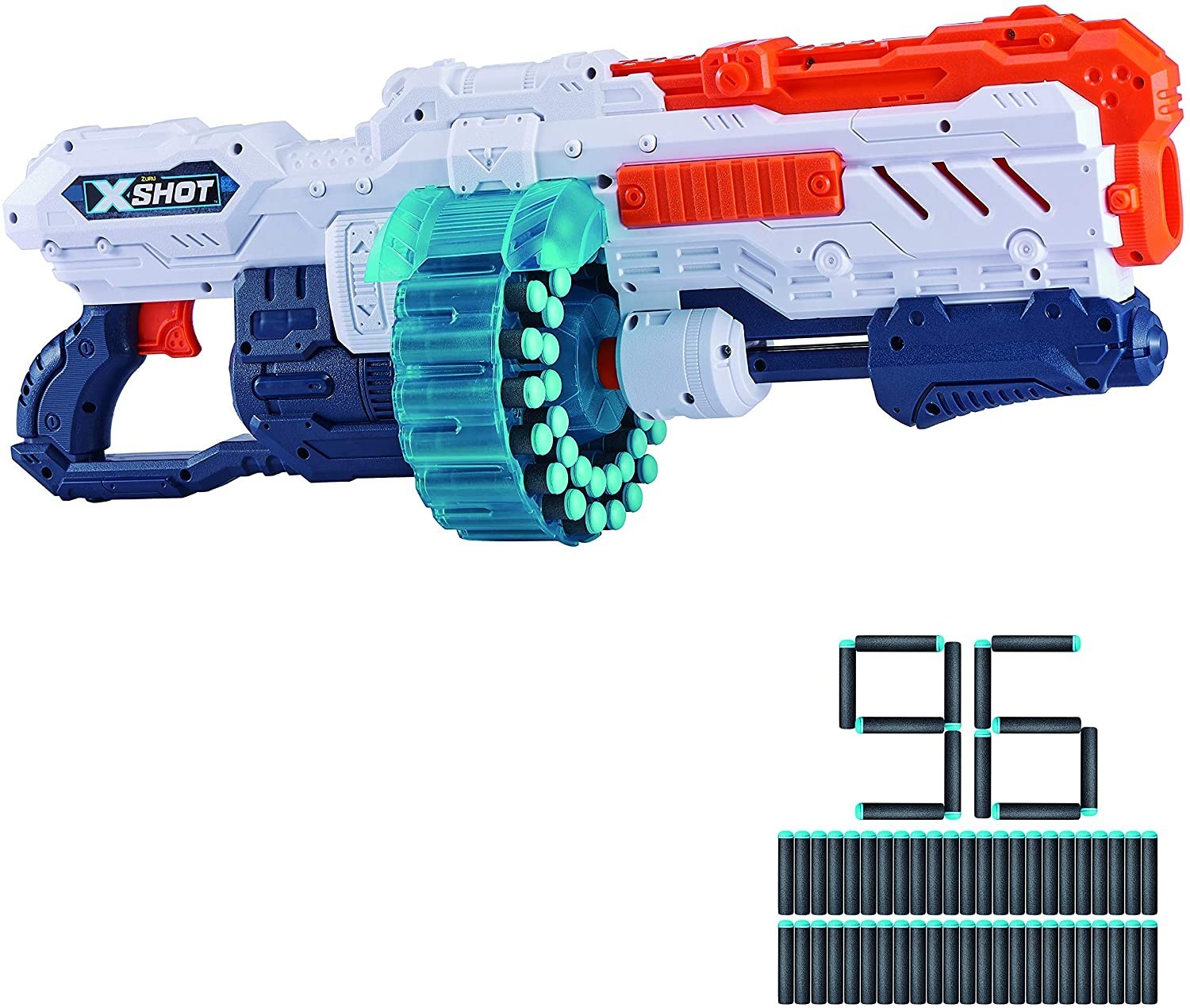 

Скорострельный бластер Zuru X-Shot Excel Turbo Advance 40-Dart (36349)