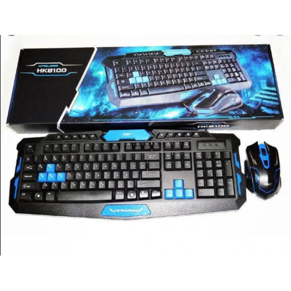 

Беспроводная клавиатура + мышка HK 8100 KEYBOARD+MOUSE WIRELESS