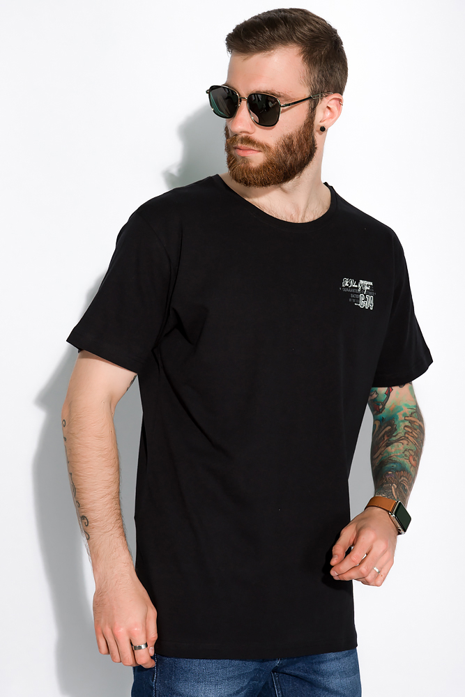 

Футболка с круглым вырезом Time of Style 148P114 XXXL Черный