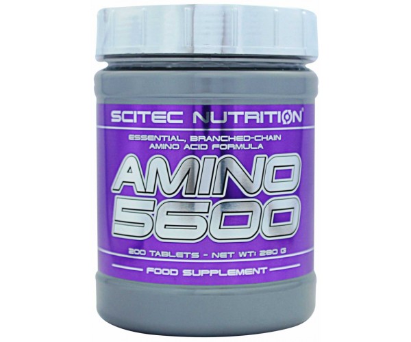 

Аминокислота Scitec Nutrition Amino 5600, 200 таблеток (185601)