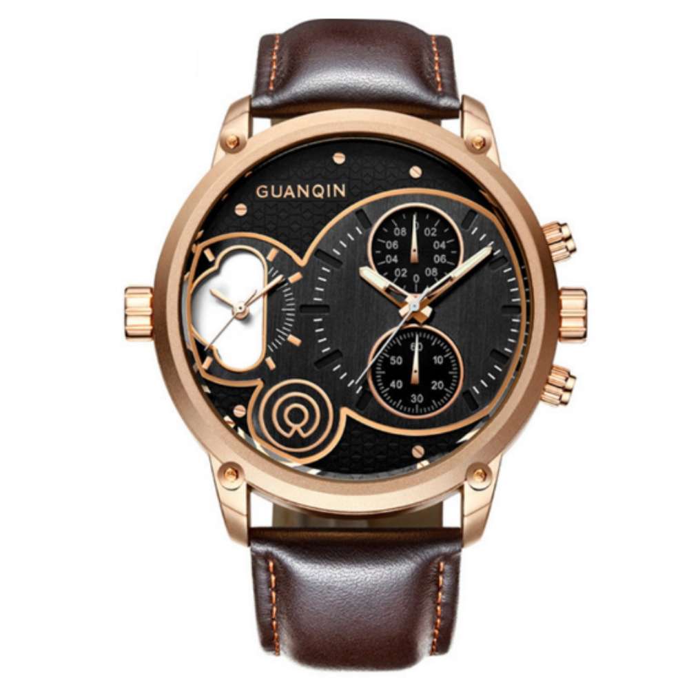 

Часы Guanqin Gold-Black-Brown GS19087 CL