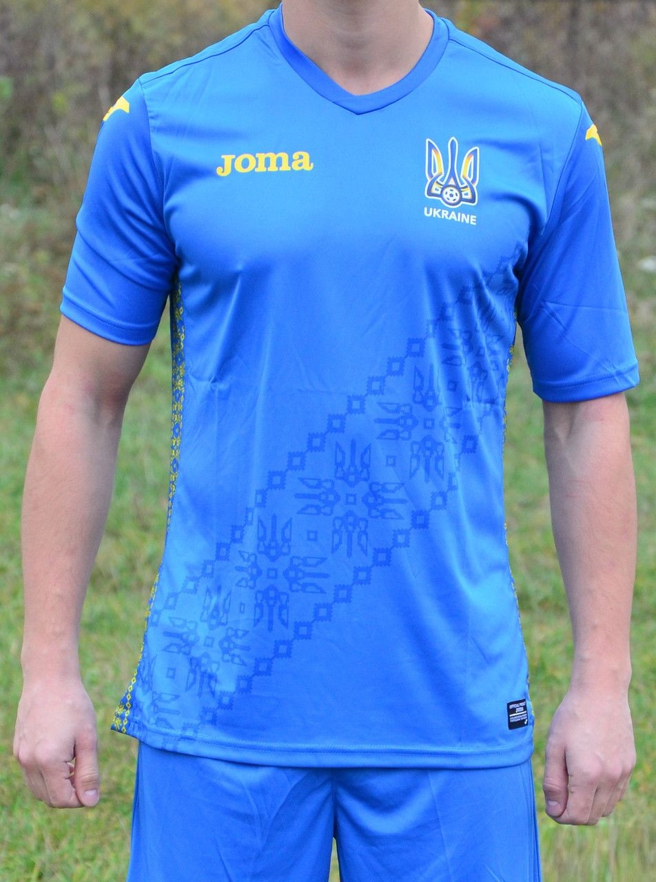 

Футболка сборной Украины Joma8 синяя 2XS FFU401012.1