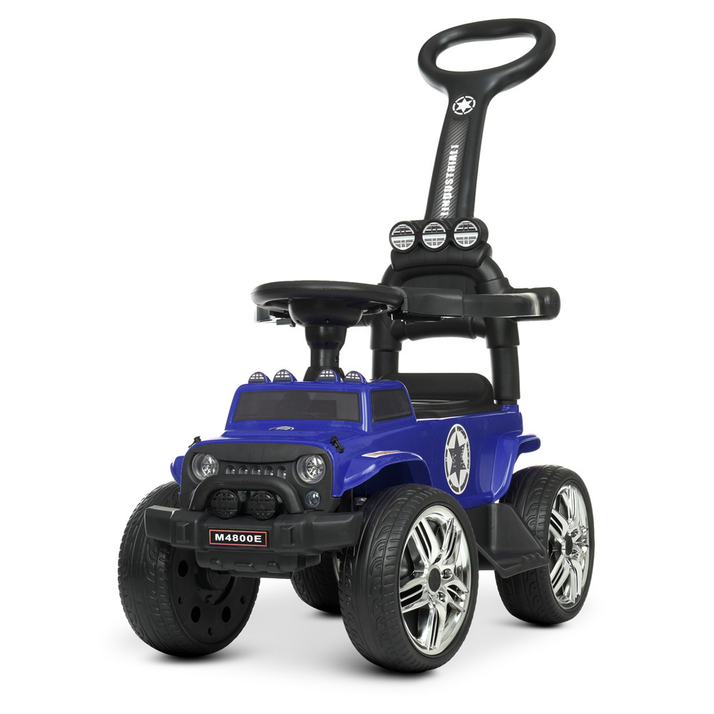 

Толокар-машина 2в1 Bambi Racer 6V5Ah M 4800E-4 Blue (M 4800E)