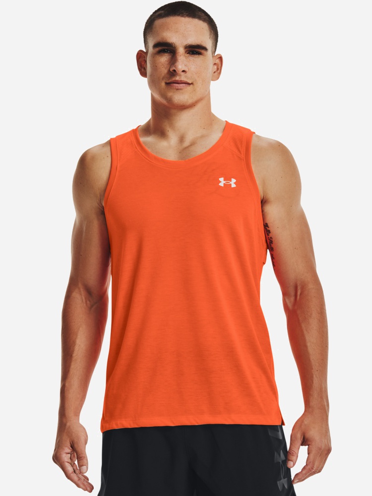 

Майка Under Armour Ua Streaker Singlet 1361468-825  Оранжевая, Майка Under Armour Ua Streaker Singlet 1361468-825 S Оранжевая