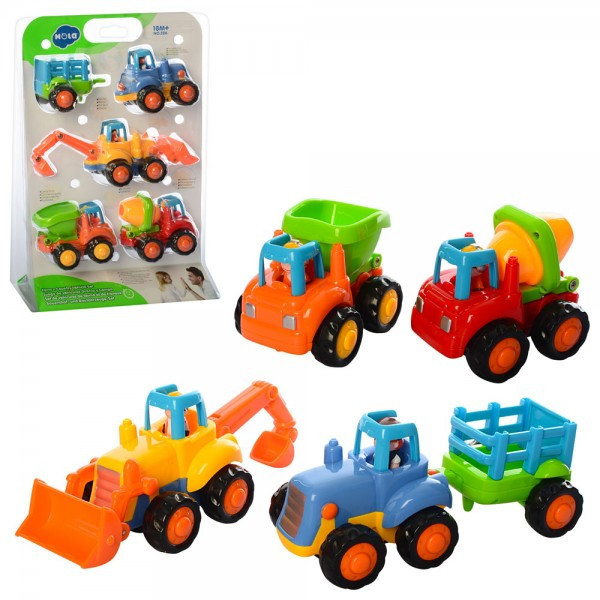 

Набор инерционных машинок Спецтехника Best Toys 326