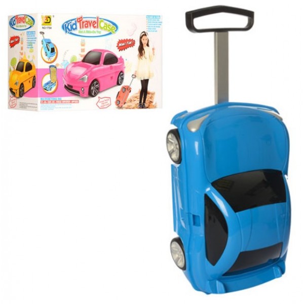 

Детский чемодан машина Best Toys 1211 ГОЛУБОЙ