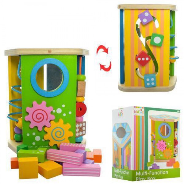

Развивающая игрушка бизиборд Best Toys 1298 деревянная
