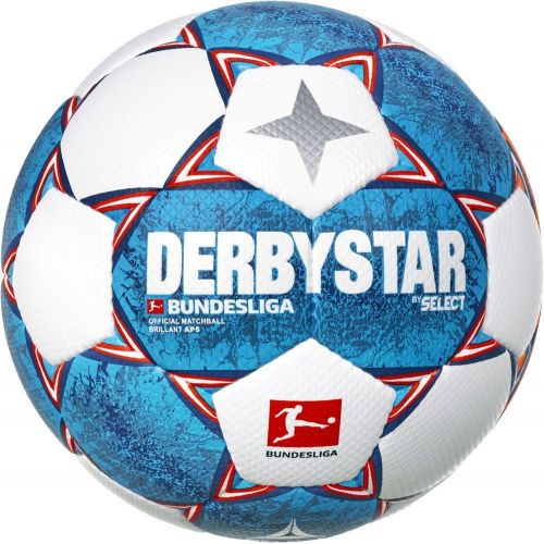 

Футбольный мяч Select DERBYSTAR Bundesliga Brillant APS бело-синий 391590-163 Размер 5