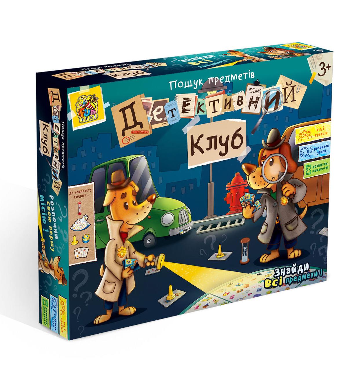 

Настольная игра Детективный клуб Best Toys 54054