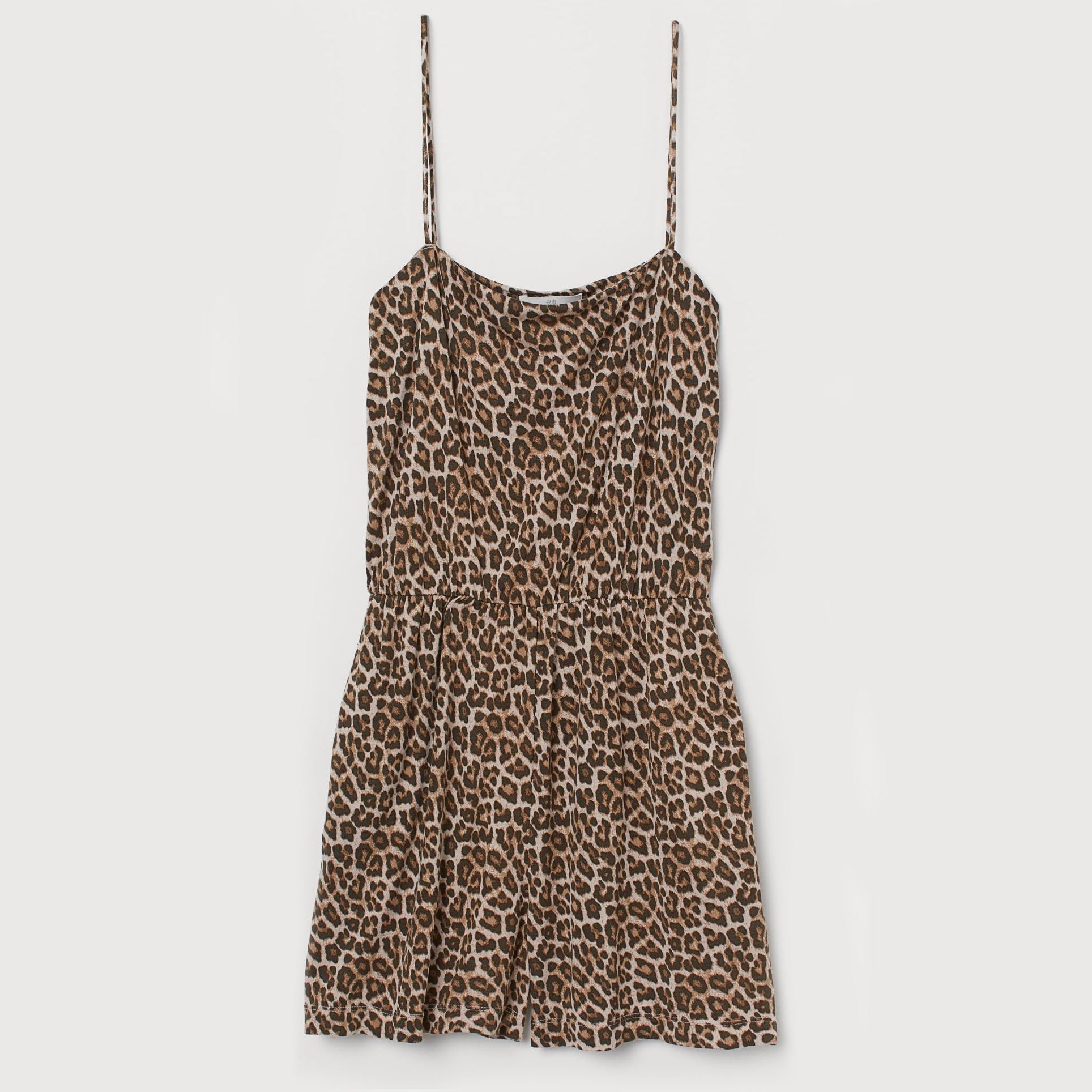 

Комбинезон H&M 7661949dm  Бежево-коричневый леопард, Комбинезон H&M 7661949dm S Бежево-коричневый леопард