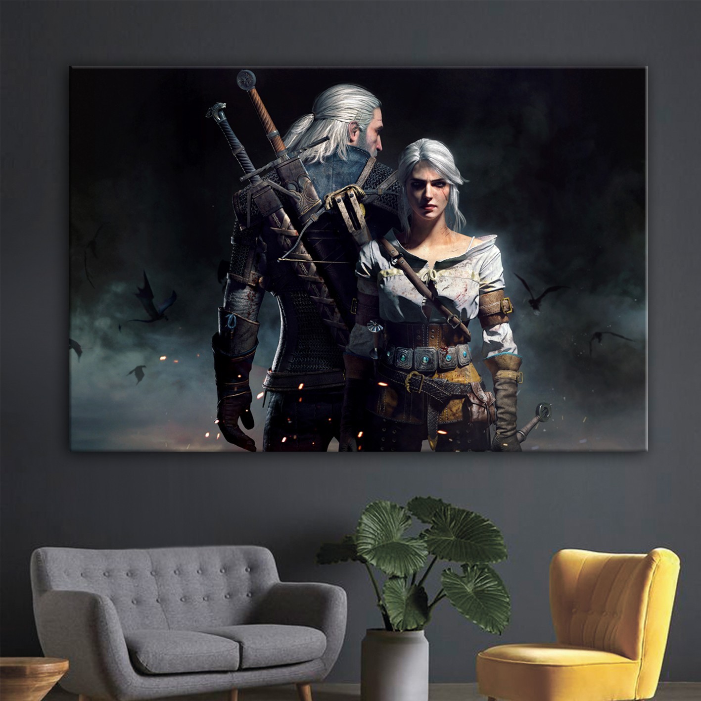 

Картина Ведьмак ,The Witcher 3 .Wild Hunt 100x70 см (Код товара:10200-1)