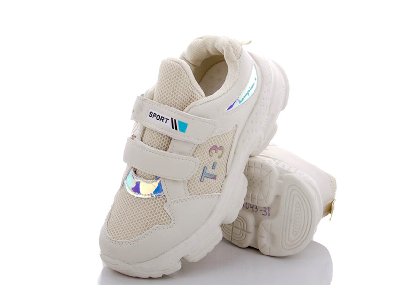 

Кроссовки BBT Kids 33 (21 см) Бежевый (LA043 beige 33 (21 см))