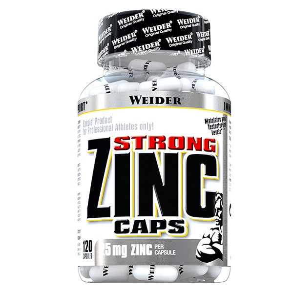 

Витамины Weider ZINC STRONG 120 капсул