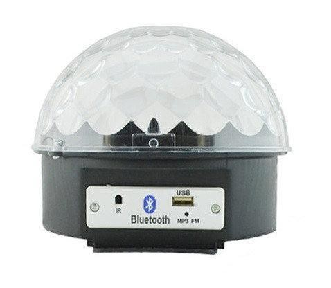 

Светодиодный диско шар UKC 0193 Music Ball M6 с bluetooth, светомузыка