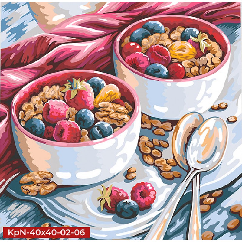 

Набор Картина "PAINTING BY NUMBERS" UKC KpN-40х40-02-06 40×40 см.