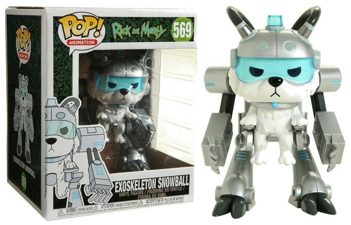 

Фигурка Funko Pop Фанко Поп Экзоскелет Снежок Рик и Морти Rick and Morty Exoskeleton Snowball RM ES 569