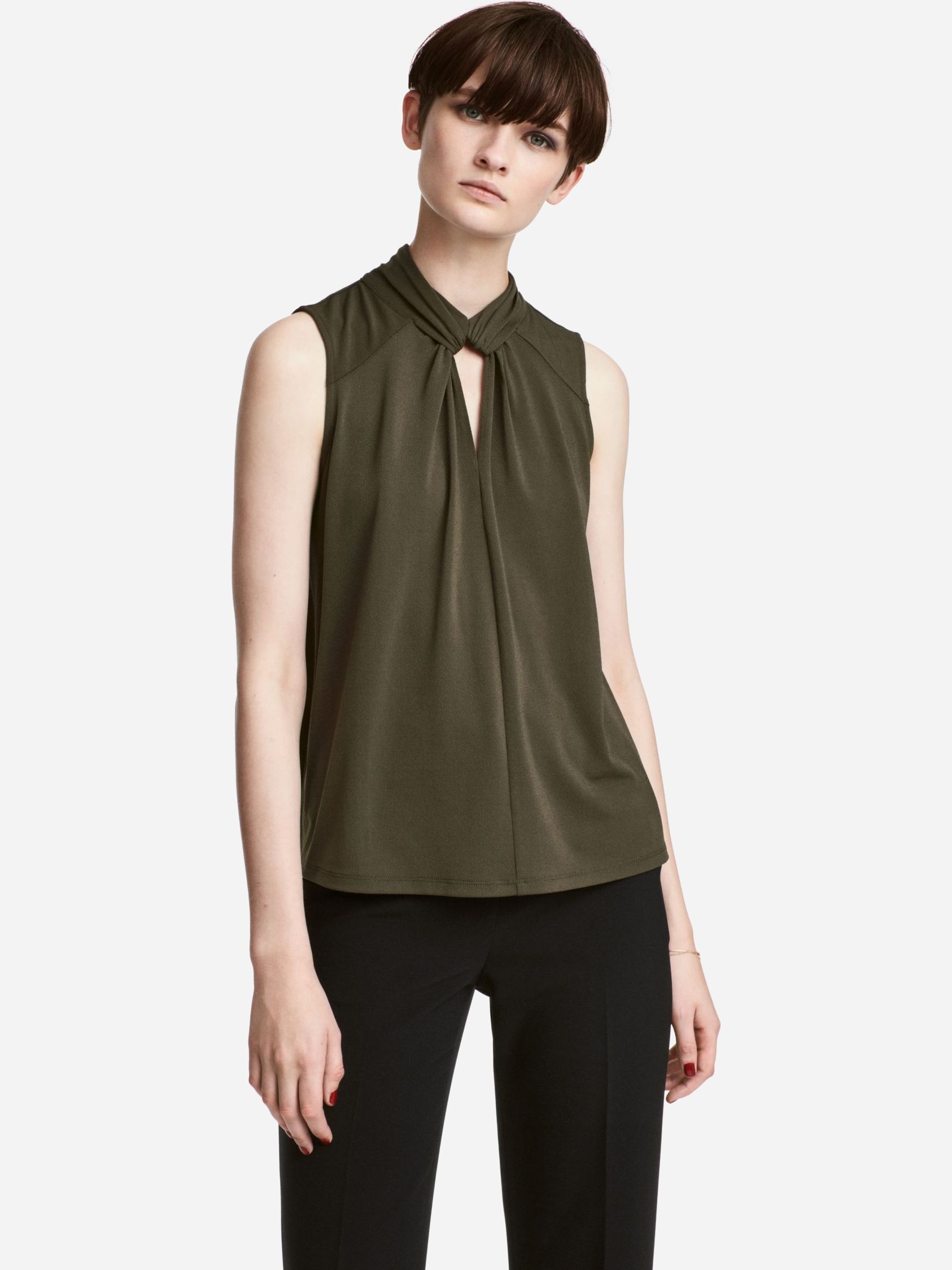 

Топ H& 3hm06110126  Хаки, Топ H&M 3hm06110126 M Хаки