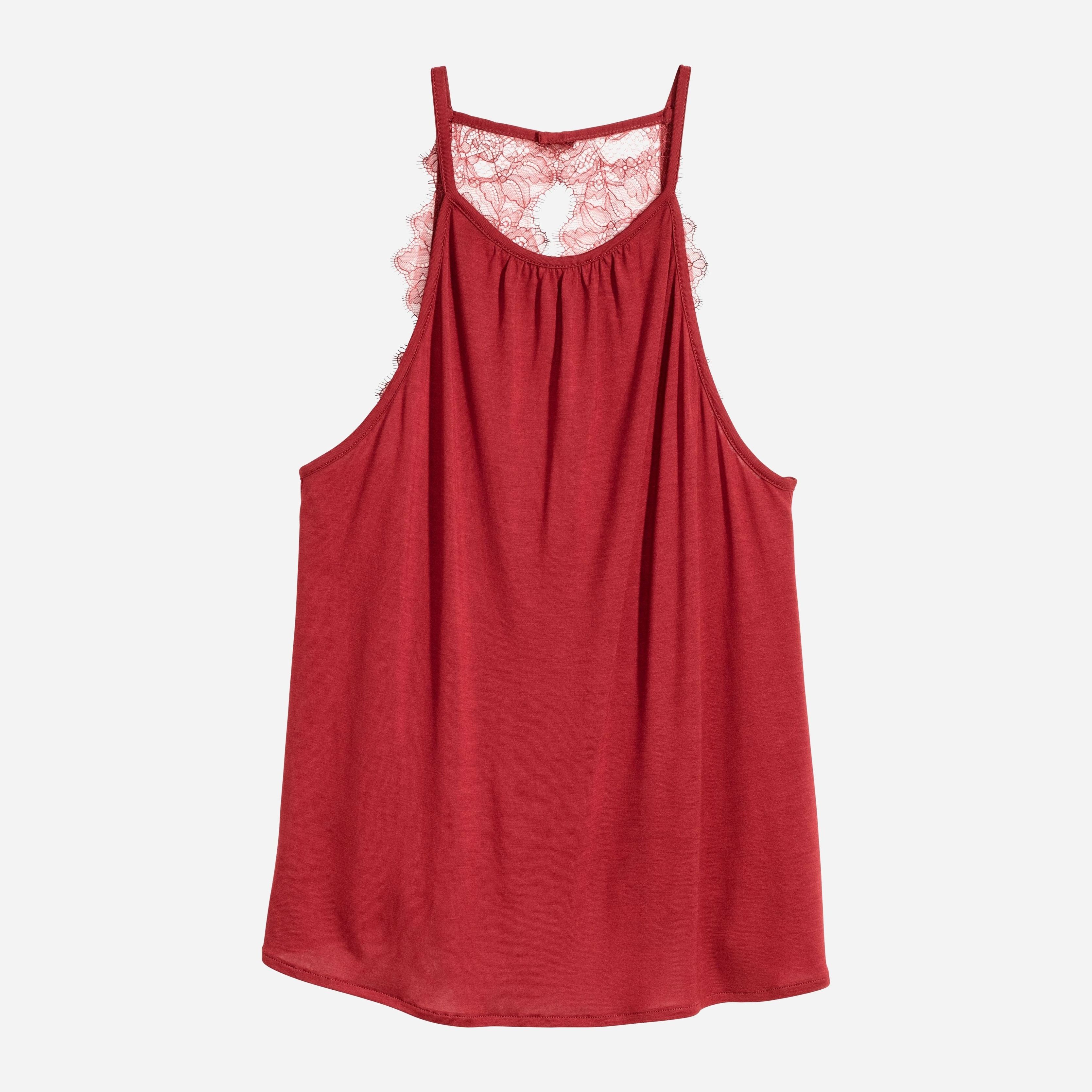 

Топ H&M 5492436  Красный, Топ H&M 5492436 L Красный