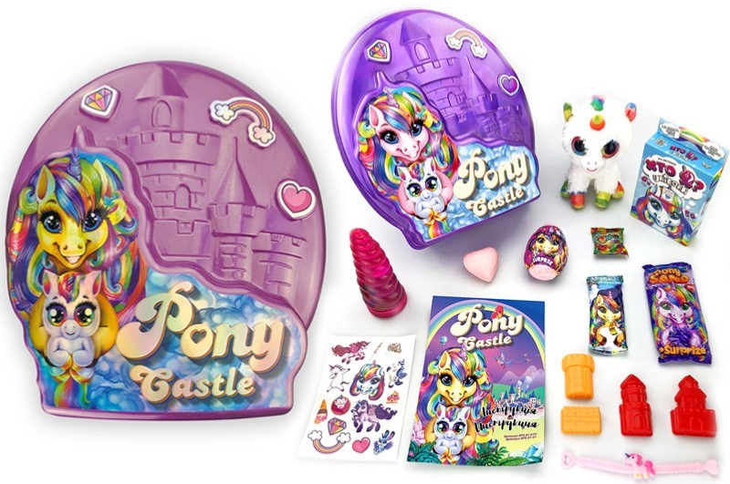 

Набір креативної творчості Danko Toys Pony Castle BPS-01-01