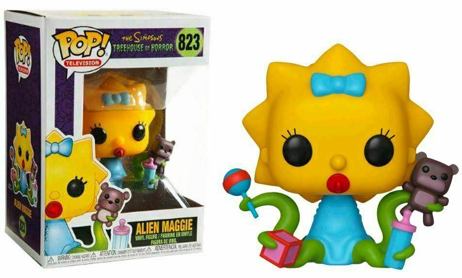 

Фигурка Funko Pop Фанко Поп Симпсоны Пришелец Мэгги Simpsons Alien Maggie 10 см S AM 823