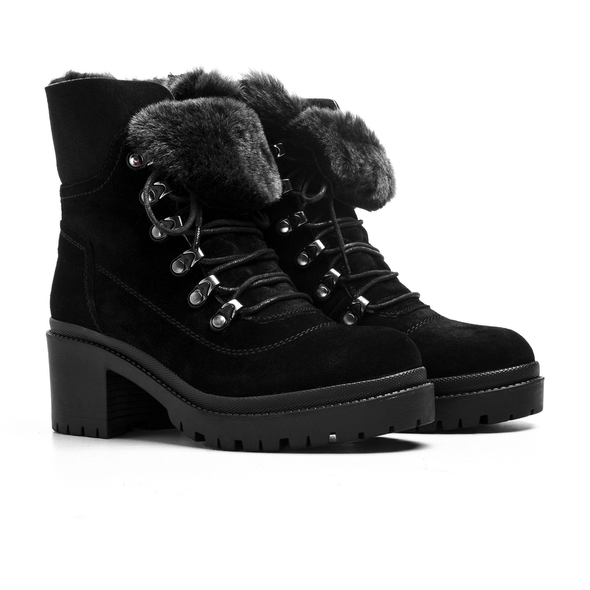 

Черевики Respect 36 Чорний 105255 BLACK SUED