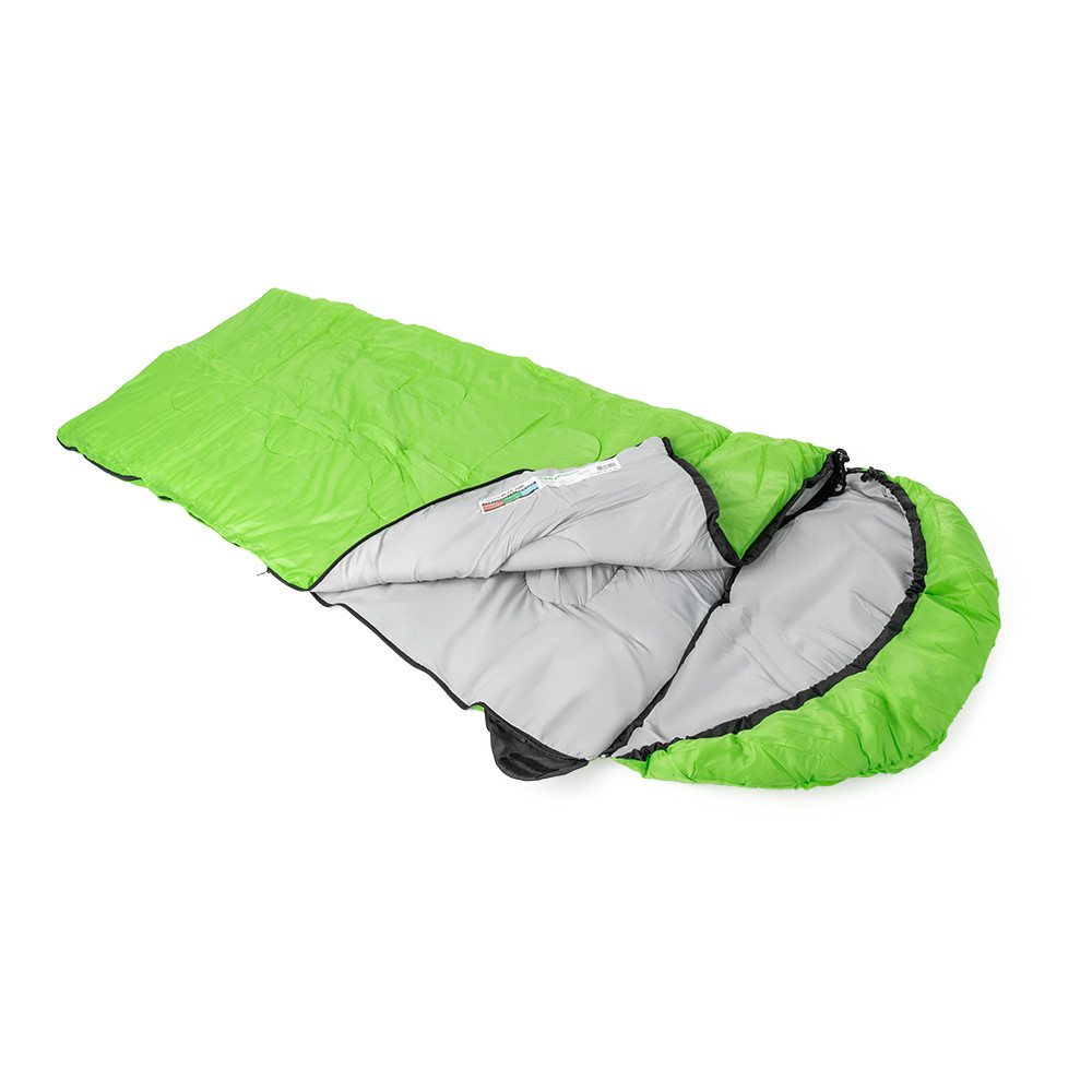 

Спальный мешок Кемпинг Peak 200R с капюшоном Green