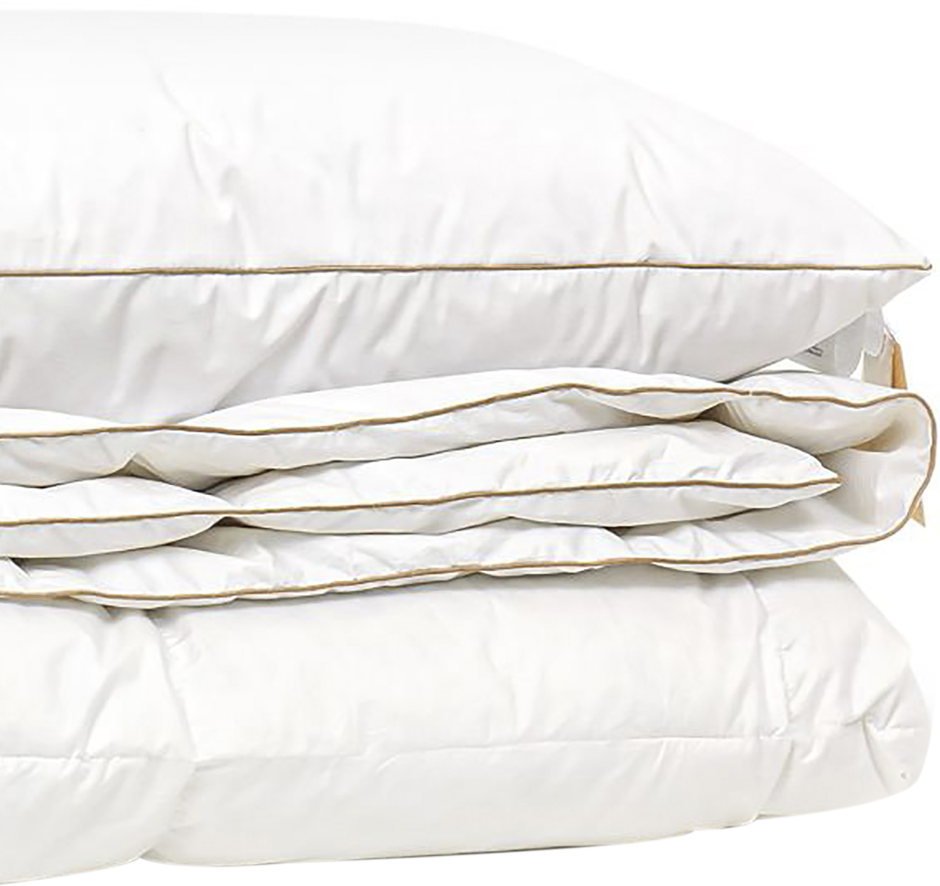 

Набор пуховый MirSon Raffaello White Hand Made Деми №2011 Одеяло 155x215 + подушка 50x70 упругая