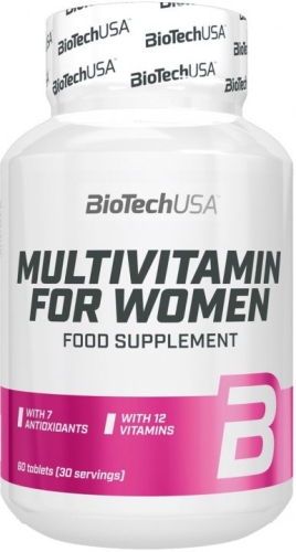 

Вітаміни Biotech Multivitamin for Women 60 таблеток (5999076228515) (F009457)