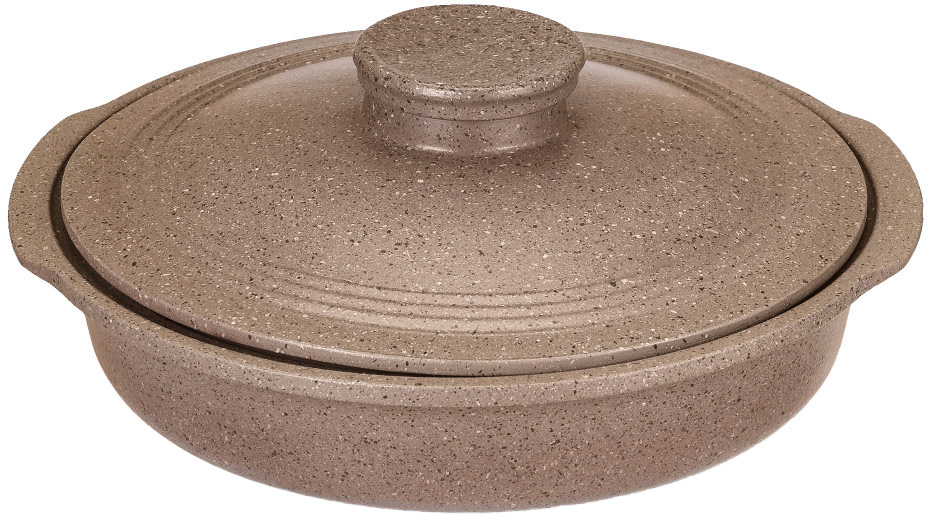 

Сковородка с крышкой для духовки GF Champion Stone Granit Series 280 мм