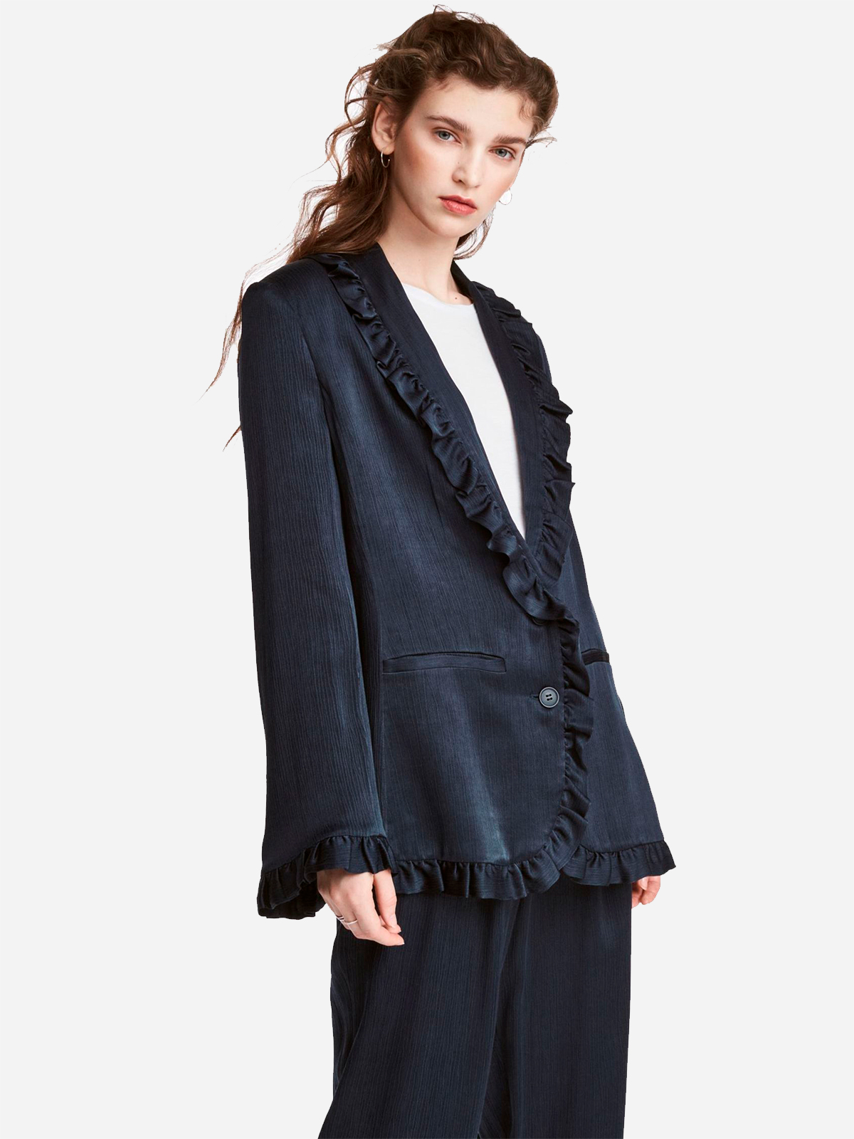 

Пиджак H&M 5073235  Темно-синий, Пиджак H&M 5073235 36 Темно-синий