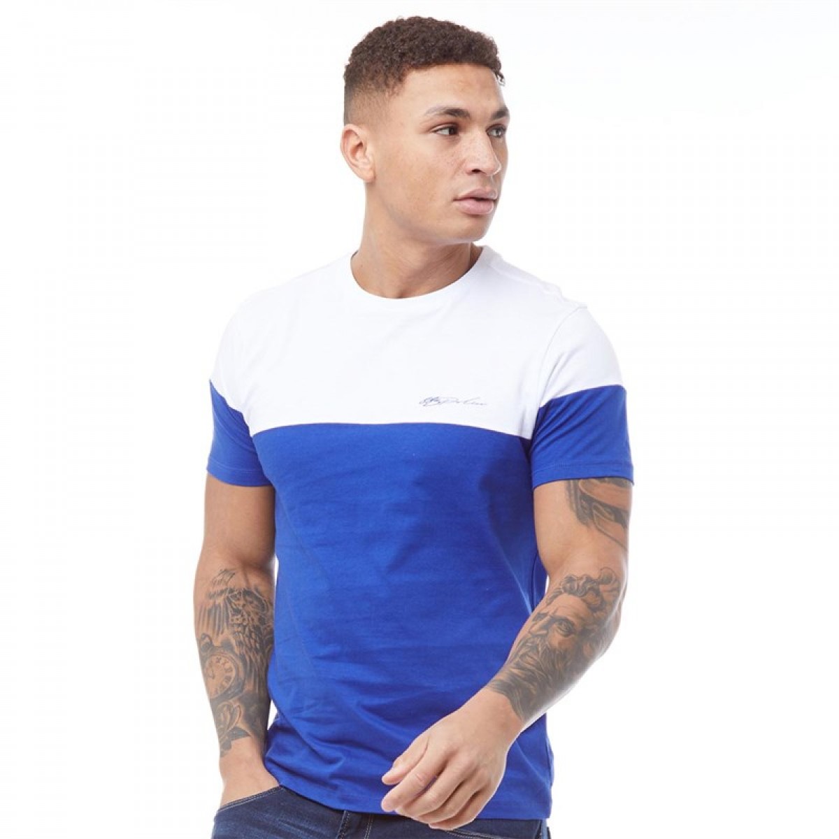 

Футболка 883 Police Flood Electric Blue/White White, S (42)